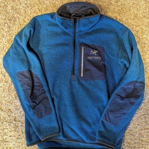 Arc'teryx quarter-zip fleece men's large